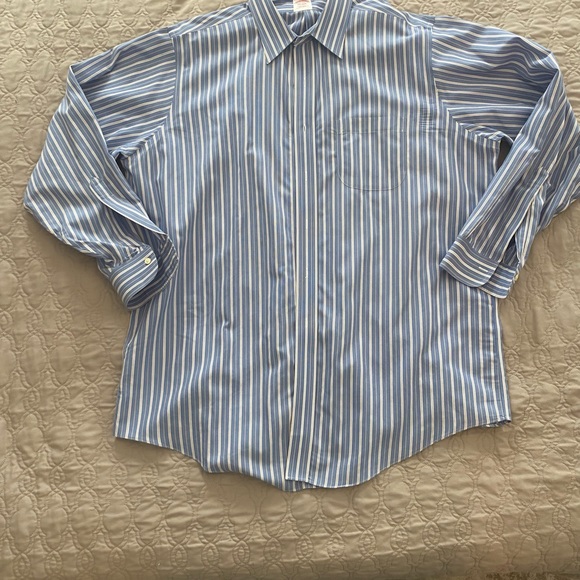 Brooks Brothers 346 and 1818 Lot of 3 Long Sleeve Shirts 17-34 & 16 1/2- 2/3 4/5 - Picture 7 of 14